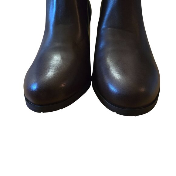 NWT/NWOB Naturalizer Bay Waterproof Leather Ankle Boots Size 7.5 - Picture 5 of 8